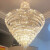 新奥泰佳别墅复式楼客厅大吊灯轻奢楼中楼酒店大堂售楼部水晶灯 直径2米*高3.5米+三色LED灯