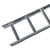 巨尔达  铝合金 加强型铝合金梯式桥架  JED-JD-001814H  100×80mm 2m/件