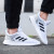 阿迪达斯 （adidas）男鞋女鞋 夏季新款小白鞋休闲运动鞋低帮轻便网面透气跑步鞋 F36332 白色 42.5