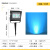 射树灯led投光灯户外防水七彩庭院照树灯景观射灯室外草坪插地灯 防眩版20W 冰蓝 赠16CM地插
