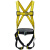 五点式高空作业安全带全身电工安全带户外施工攀岩防坠落保险腰带 安全带+1.5米双绳大挂钩