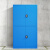 尚留鑫 重型工具柜零件柜四门储物柜加厚铁柜车间置物柜 蓝色通双节