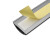 寰跃 铝合金线槽 金属防踩线槽 半弧形地板地面穿线用 长度1米（6号）