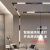 无主灯照明客厅餐厅嵌入式磁吸轨道灯简约现代LED智能明装线形灯 加厚型预埋轨道/2.0米 厚度2.2m