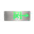 欧普照明（OPPLE）不锈钢安全出口指示牌消防应急壁装疏散标志指示 OP-BLJC-1LROEⅡ1W-OB05-1w36V-IP30【单面右向】 /个