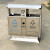 迪恩斯（DEANS）不锈钢垃圾桶两分类垃圾桶户外环卫垃圾箱大号商用室外小区街道果皮箱D-166