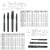 丝锥含钴先端螺旋丝攻不锈钢专用M2-M16丝锥 M8*1.25先端