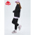 卡帕（Kappa）新春卫衣套装情侣男女背靠背加绒休闲长裤 暮霭紫-4308 XL