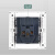 欧普面板（OPPLE）开关插座面板暗装86型电源W51 三开单1031A-J7 睿智金（定制）