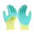 登升  #989  透气王  耐用抗撕裂透气性好 耐磨防滑透气舒适手套黄绿色480付/编织袋