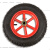 孤鹰推车单轮3.00-8独轮充气轮14寸工矿轮子/300-8力车轮车胎鸡公车轮 红色14寸充气轮带轴