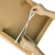 西玛 (SIMAA) 20只定制A4加厚牛皮纸档案盒2cm 进口木浆 文件资料盒 办公用品