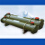 鑫士能 液压油散热器水冷却器油注塑机循环管式换热器 CL-526（内胆32根带螺管） 
