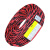 中禾品 电线电缆 红黑RVS2*0.75平方 双绞线 国标阻燃电源花线 铜芯软线 100m