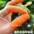指套护指干活橙色麻点橡胶防滑手耐磨加厚乳胶防护点钞分翻页印刷防污 橙色加厚款100只S（小码）