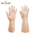 尚和手套（SHOWA）清洁手套 防水耐磨加长款手套 厨房保暖清洁手套 丝滑款 M 35cm 710250
