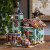 积木渔夫小屋拼装积木街景建筑模型玩具别墅玩具拼装生日礼物 高