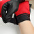 定制定制电绝缘手套防触电0v0v橡胶手套低压作加厚业耐磨劳保手套 红黑色S号