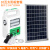 太阳能电池板发电小型照明灯蓄电光伏设备机充电电瓶 401标配 锂电池 401标配