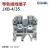 OLKWL（瓦力）阻燃灰色JXB电压端子电流4平方线排纯铜导电导轨式组合接线排 JXB-4/35