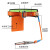 山都澳  安全带单腰 电工 施工 安装 安全绳 腰带 高空 保险绳AD897 单大钩（1.8米）