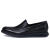乐步（ROCKPORT）男士乐福鞋皮鞋 Total Motion Craft Venetian纯色平底防滑休闲鞋 Black 40