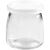 山头林村玻璃布丁瓶酸奶杯 果冻布丁瓶玻璃带盖奶瓶模具杯透明布丁杯酸奶 250ml 整箱84个ml双心布丁311509