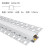 铝合金客厅线型铝槽LED无主灯线条线性灯 MCQLT51-白色盖-2m(配10 MCQLT55白色钻石盖2m配10W400 其它其它