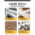 台湾2寸3寸气动打磨机工业级干磨机汽车漆面专用抛光机砂纸研磨机 直芯款标配
