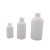 科研斯达 塑料小口瓶 密封塑料样品瓶 塑料瓶 小试剂包装密封瓶子 刻度分装药品瓶 无内盖 100ml  5个/包 