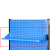 稳斯坦 WST016 工具架 物料整理货架展示架移动置物架洞洞挂板 单托架层板含三角 1件