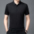 海澜之家 HLA2023春夏男式衬衫新款净版方领工作衫职业休闲黑色打 卡其 XL