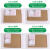 多规格空白三层纸箱瓦楞飞机盒可包装盒子批发可服装盒 T1(150*150*50)100个