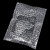 赫思迪格 加厚防震气泡袋 泡沫包装袋 防潮防尘袋 (1000个) 8*10cm HGJC-42