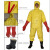 高压电绝缘服套装电工防护服防电服衣服装KV电工工作服身体防护 二十千伏黄色优质款 均码
