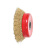 安赛瑞 磨光机钢丝轮红碗 内孔16mm 厚度36mm 适用100型 9Z06863