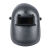 德威狮汉防台式头戴电焊面罩具轻便翻盖上翻玻璃氩弧焊烧焊焊工防护帽盔 台式面罩一套