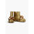 J.W. Anderson 女士亮片链条装饰橡胶雨靴 Gold 35 EU