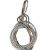起重吊索具/钢丝绳成套吊具/环头绳/手编钢丝绳吊具12MM1米-10米 12mm*6米