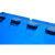 苏识DGZZ3  周转箱带盖  零件盒元件盒   加厚大号塑料物流箱 收纳胶箱 周转筐   蓝色  600×400×365mm