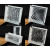 定制超白玻璃砖水晶砖块方形卫生间艺术网红隔断墙空心玻璃钻透光 冰晶纹 190x190x80mm