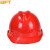 贝傅特 安全帽工地建筑工程施工防砸透气ABS安全头盔 免费印制LOGO 红色