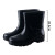 稳斯坦 WF027 橡胶劳保低筒短款雨鞋雨靴 防滑耐酸碱水产养殖工地水鞋 短款44码
