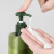 卫洋 WYS-1511 按压式洗手液分装瓶 墨绿450毫升 酒店塑料皂液瓶乳液空瓶