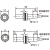 浙江飞凌FEILING接近开关FA12-4NA 屏蔽 M2PB LC KA金属传感器M12 FA12-4LB直流两线常闭