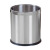 普力捷 商用桶小圆桶 10L单层不锈钢垃圾桶