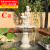 大型欧式流水喷泉客厅雕塑户外假山鱼池庭院水景花园装饰落地摆件 C款 全圆 80*80*160cm外循环