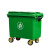 660L大号垃圾桶大型手推垃圾车户外环卫清运保洁车大容量1100 600L加厚款(红色);