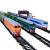 FENFA奋发仿真电动轨道模型儿童男女孩玩具和谐号蒸汽机东风4B绿皮火车 和谐号CRH380A1列3节 不含轨道