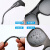 定制电焊防护眼镜焊专用烧焊防飞溅打磨切割护目镜防尘二保焊防打眼 弧形平光镜(灰明)